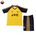 Retro Arsenal Away Kid Replica Football Kit 1988/90