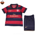 Retro Arsenal Third Kid Replica Football Kit 2007/08