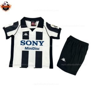 RFS Retro Juventus Home Kids Football Kit 1997_98