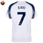 Tottenham Hotspur Home Men Replica Football Shirt 2025/26 XAVI 7 Printed