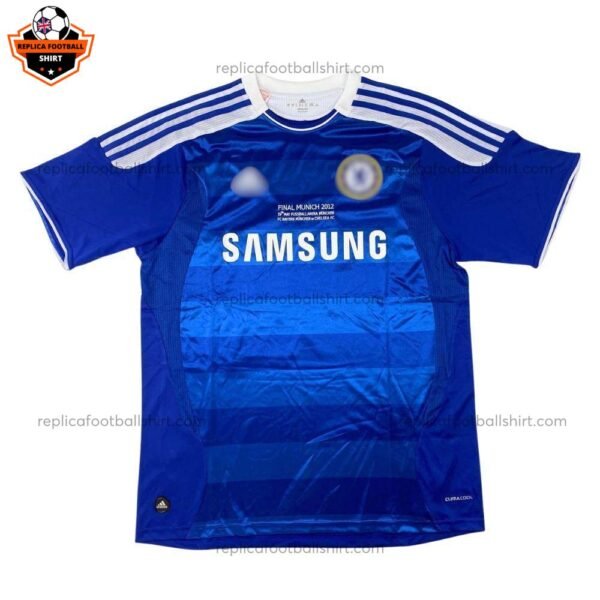 Retro Chelsea Drogba 11 Final Munich Home Men Replica Shirt 11/12 - front view