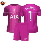 Tottenham Hotspur Goalkeeper Men Replica Football Shirt 2025/26 VICARIO 1 Printed
