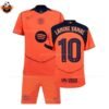 Barcelona LAMINE YAMAL 10 Third Kid Replica Football Kit 2025-26 Printed