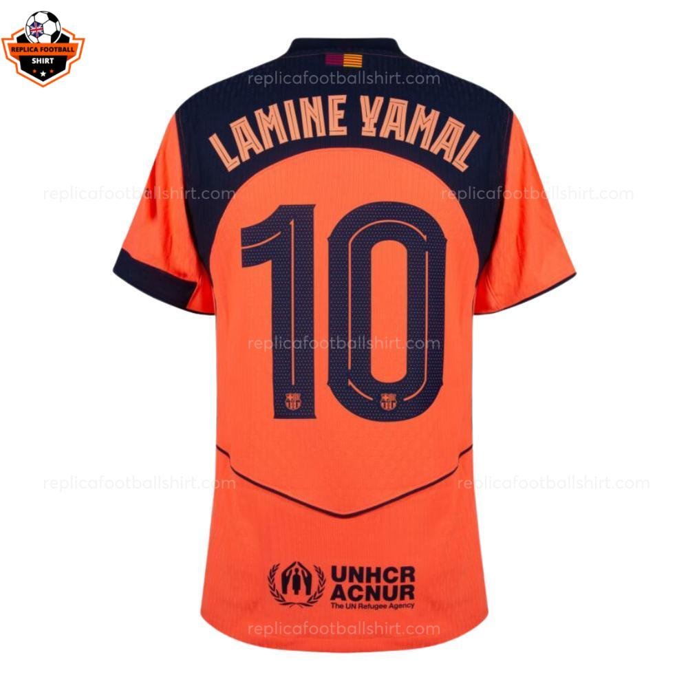 Barcelona LAMINE YAMAL 10 Third Men Replica Football Shirt 2025-26 Printed (1)