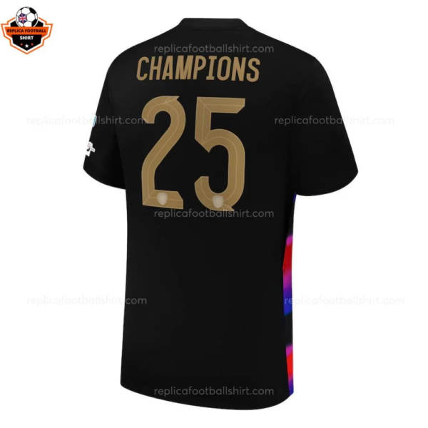 England Away CHAMPIONS 25 Men Replica Football Shirt 2025 Printed