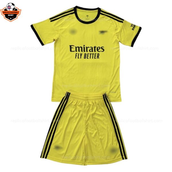 Arsenal Yellow Goalkeeper Kid Replica Football Kit 2026