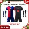 RFS Barcelona FC 2024_25 Christmas Gift Bundle – Home & Away Replica Football Kit