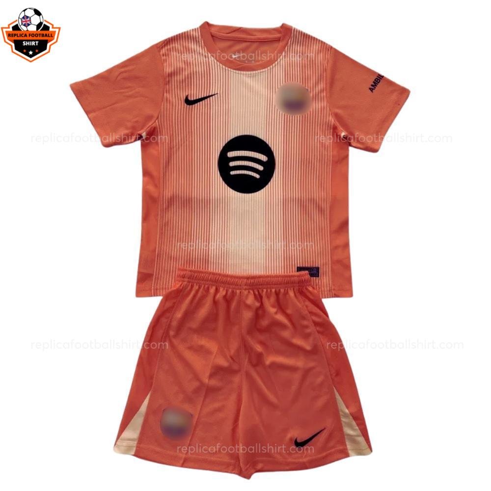 RFS Barcelona kids kit goalkeeper orange 25_26
