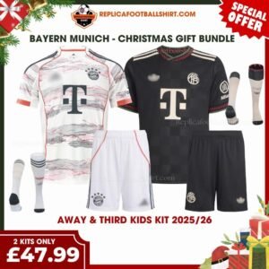 RFS Bayern Munich Christmas Gift Bundle – Home & Third Replica Football KIT (2)