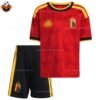 RFS Belgium Home 2026 Kids Football Kit (2)