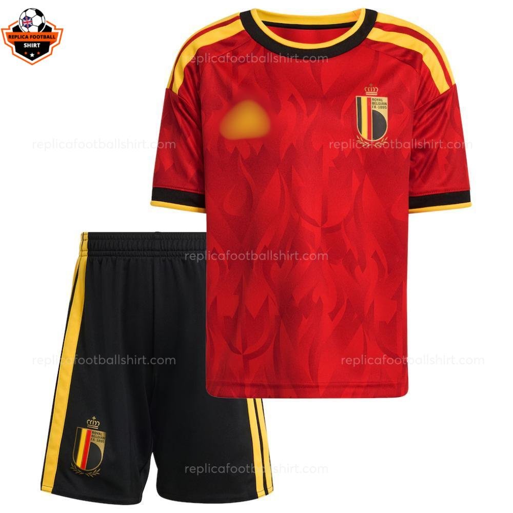 RFS Belgium Home 2026 Kids Football Kit (2)