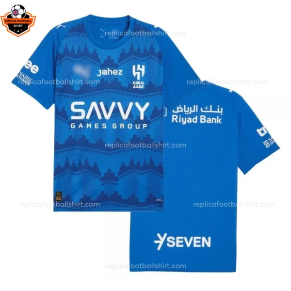 Al Hilal Home Men Replica Football Shirt 2025/26