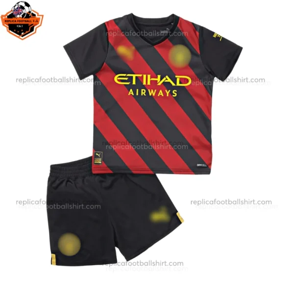 Manchester City Away Kid Replica Football Kit 2022/23