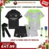 RFS Blur Manchester City FC 2025_26 Christmas Gift Bundle – Away & Third Replica Football Kits