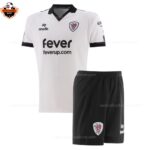 Bristol City Away Kids Replica Football Kit 2025/26