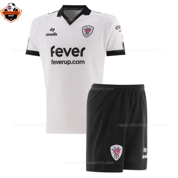 Bristol City Away Kids Replica Football Kit 2025/26