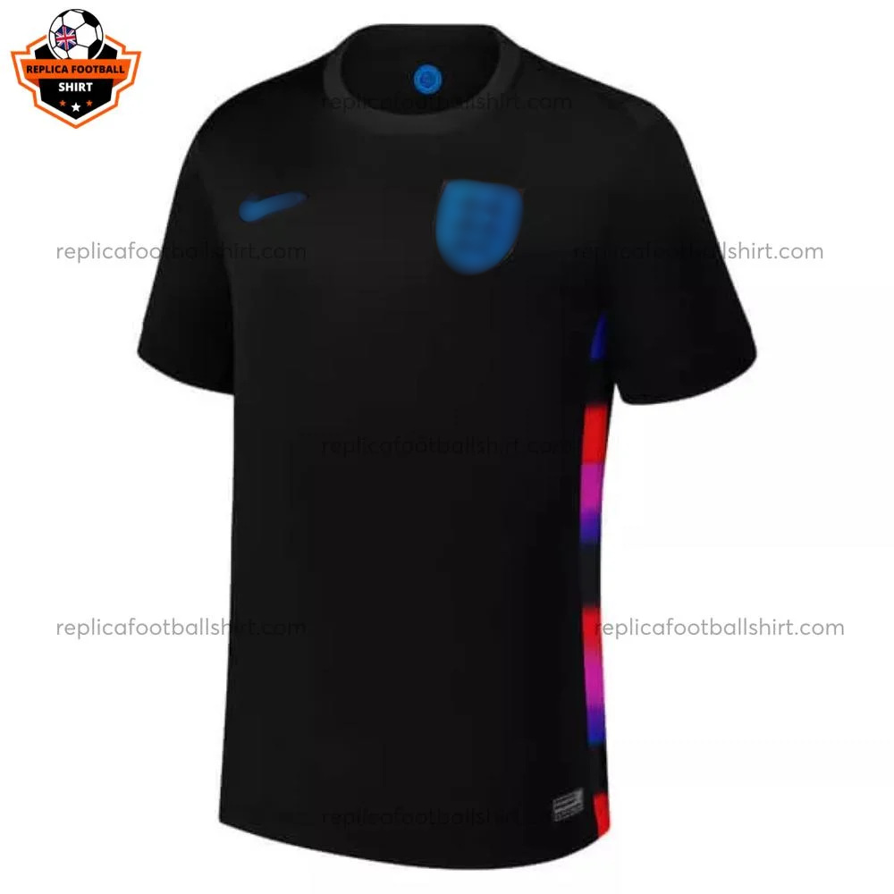 England Away Men Replica Football Shirt 2025/26 - Front view - Blur