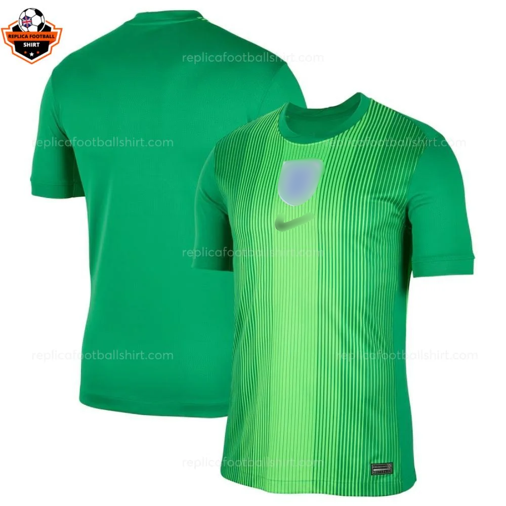 England Goalkeeper Men Replica Football Shirt 2025/26 - Over view - Blur