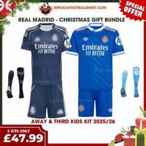 RFS Real Madrid Christmas Gift Bundle – Away & Third Replica Football Kit 2025_26