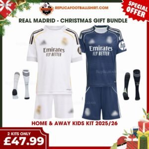 RFS Real Madrid Christmas Gift Bundle – Home & Away Replica Football Kit 2025_26 (2)