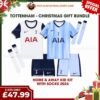 RFS Tottenham FC 2024_25 Christmas Gift Bundle – Home & Away Replica Football Kit