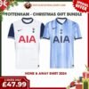 RFS Tottenham FC 2024_25 Christmas Gift Bundle – Home & Away Replica Football Shirt
