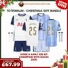 RFS Tottenham FC WINNERS 2025 Christmas Gift Bundle – Home & Away Replica Football Kit
