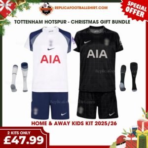 RFS Tottenham Hotspur Christmas Gift Bundle – Home & Away Replica Football Kit 2025_26