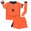 Barcelona Third Kid Replica Football Kit 2025/26 - Front view - socks