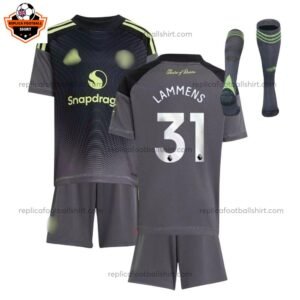 Man Utd Goalkeeper Kid Replica Kit 2025/26 LAMENS 31 - Over view