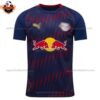 RB Leipzig Away Men Replica Football Shirt 2025/26 - Front view - Blur