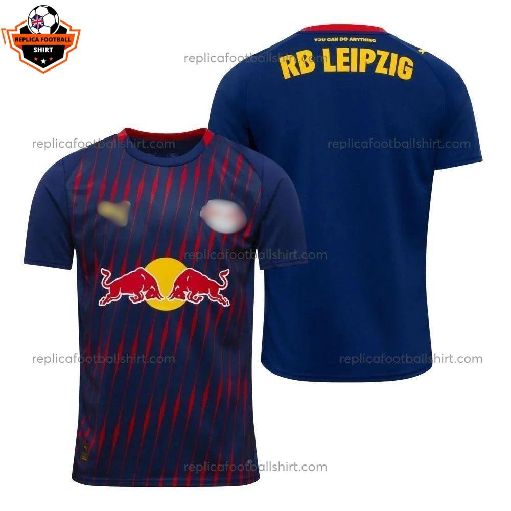 RB Leipzig Away Men Replica Football Shirt 2025/26 - Over view - Blur