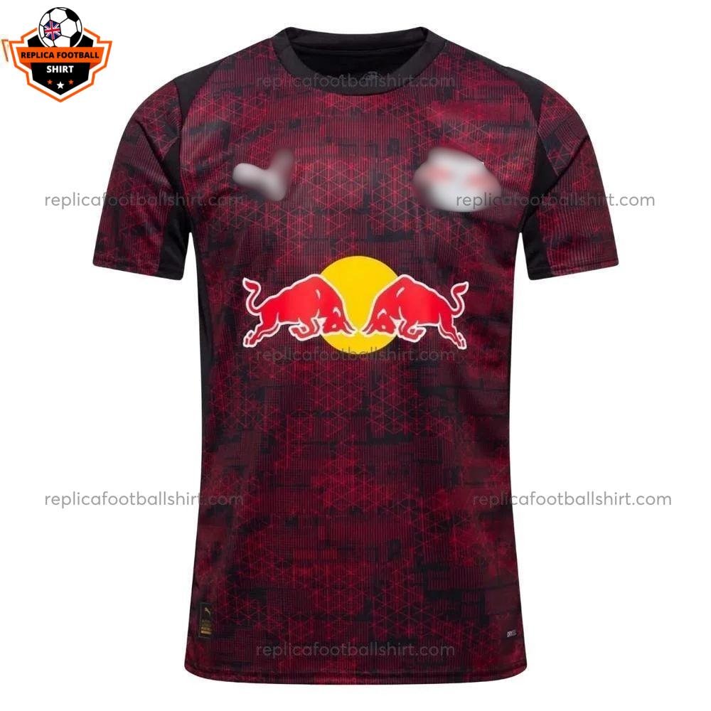 RB Leipzig Third Men Replica Football Shirt 2025/26 - Front view - Blur