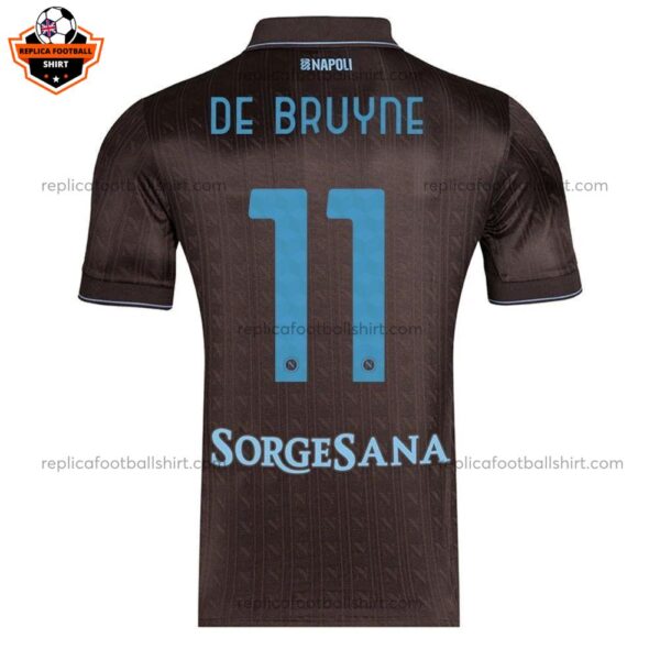 SSC Napoli Third Adult Replica Football Shirt 2025/26 DE BRUYNE 11 Printed