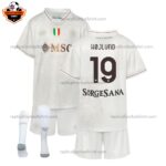 SSC Napoli Away Kid Replica Football Kit 2025/26 HØJLUND 19 Printed