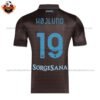 SSC Napoli Third Adult Replica Shirt 25/26 HØJLUND 19 - Back view