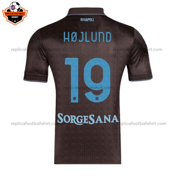 SSC Napoli Third Adult Replica Football Shirt 2025/26 HØJLUND 19 Printed