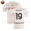 SSC Napoli Away Adult Replica Shirt 25/26 HØJLUND 19 - Over view