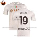 SSC Napoli Away Adult Replica Football Shirt 2025/26 HØJLUND 19 Printed