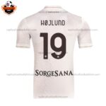 SSC Napoli Away Adult Replica Football Shirt 2025/26 HØJLUND 19 Printed