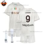 SSC Napoli Away Kid Replica Football Kit 2025/26 LUKAKU 9 Printed