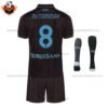 SSC Napoli Third Kid Replica Kit 25/26 McTOMINAY 8 - Back view
