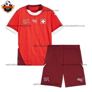 Switzerland Home Kid Replica Football Kit 2024