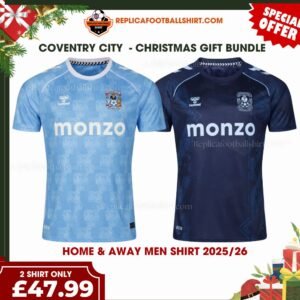 Coventry City 2025/26 Christmas Gift Bundle - Home & Third Replica