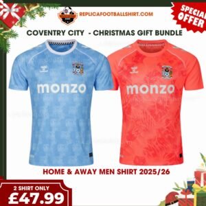 Coventry City 2025/26 Christmas Gift Bundle - Home & Away Replica
