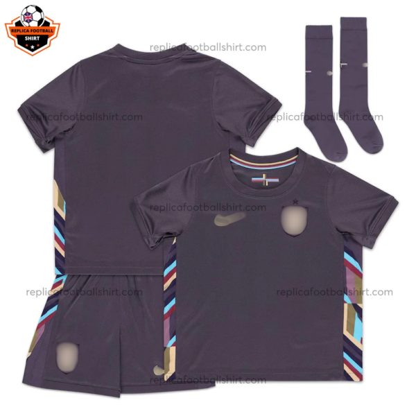 England Away Junior Replica Football Kit 2024