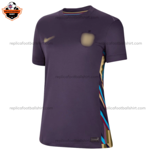 England Away Women Replica Football Shirt 2024/25 - Front view - Blur