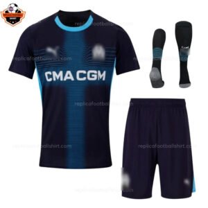 Olympique Marseille Away Kid Replica Football Kit 2025/26