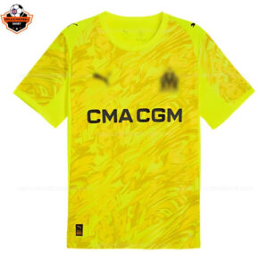 Olympique Marseille Goalkeeper Men Replica Football Shirt 25/26 - Front view - Blur