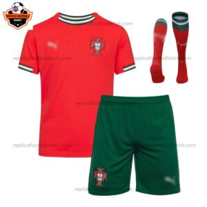 Portugal Home Adult Replica Football Kit 2025/26 - Front view - Blur
